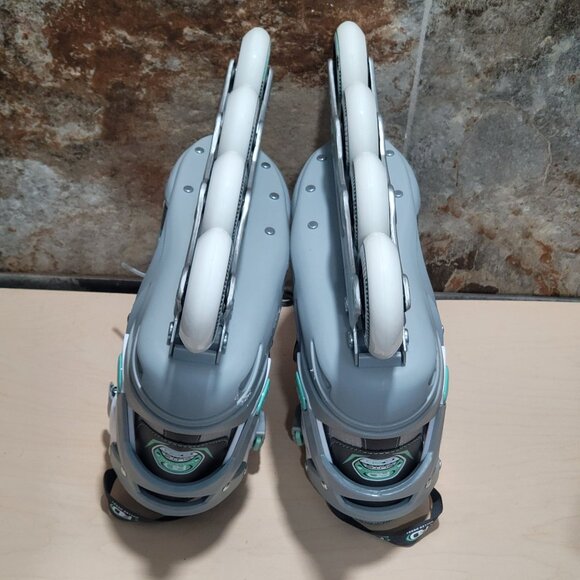 Roller Derby Aerio Q 60 Womens Inline Skates Size 8 Gray Mint Model 1359MT - Picture 3 of 16